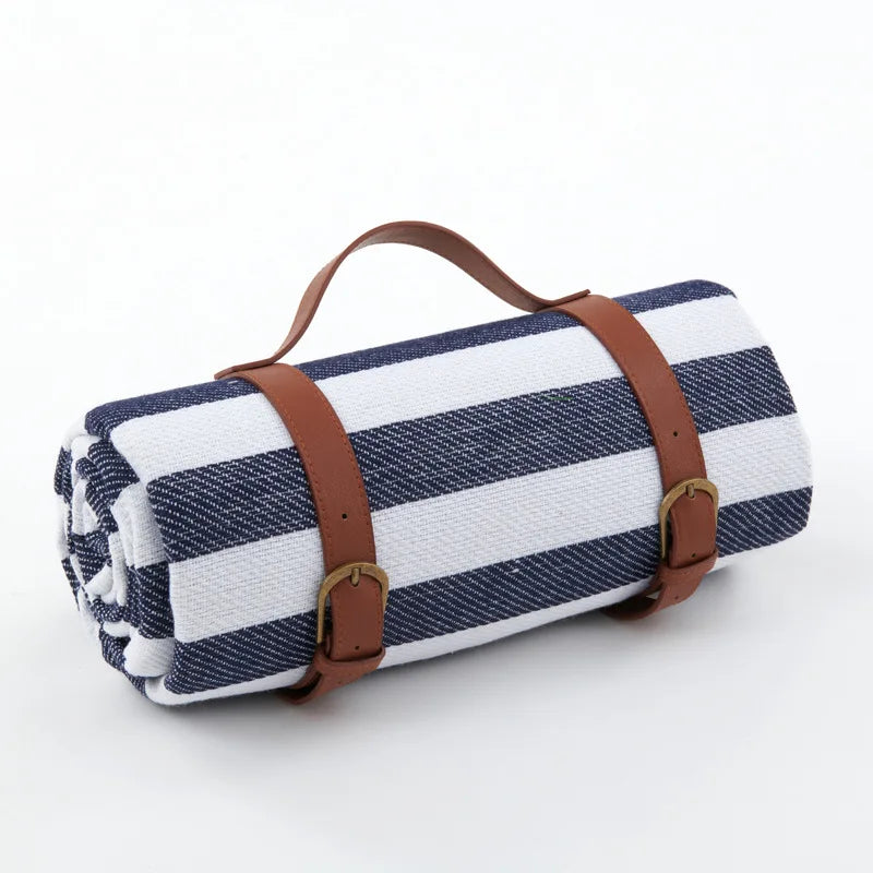 Manta de picnic impermeable y plegable para camping y viajes a la playa