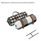 Manta de picnic impermeable y plegable para camping y viajes a la playa