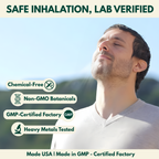 Herbal Respiratory Inhaler For Smoke Cessation And Ritual Use