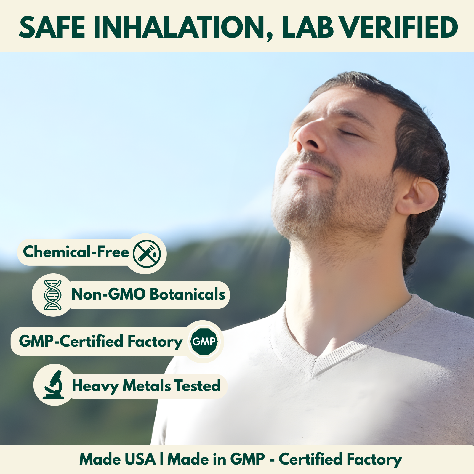 Herbal Respiratory Inhaler For Smoke Cessation And Ritual Use