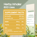 Herbal Respiratory Inhaler For Smoke Cessation And Ritual Use