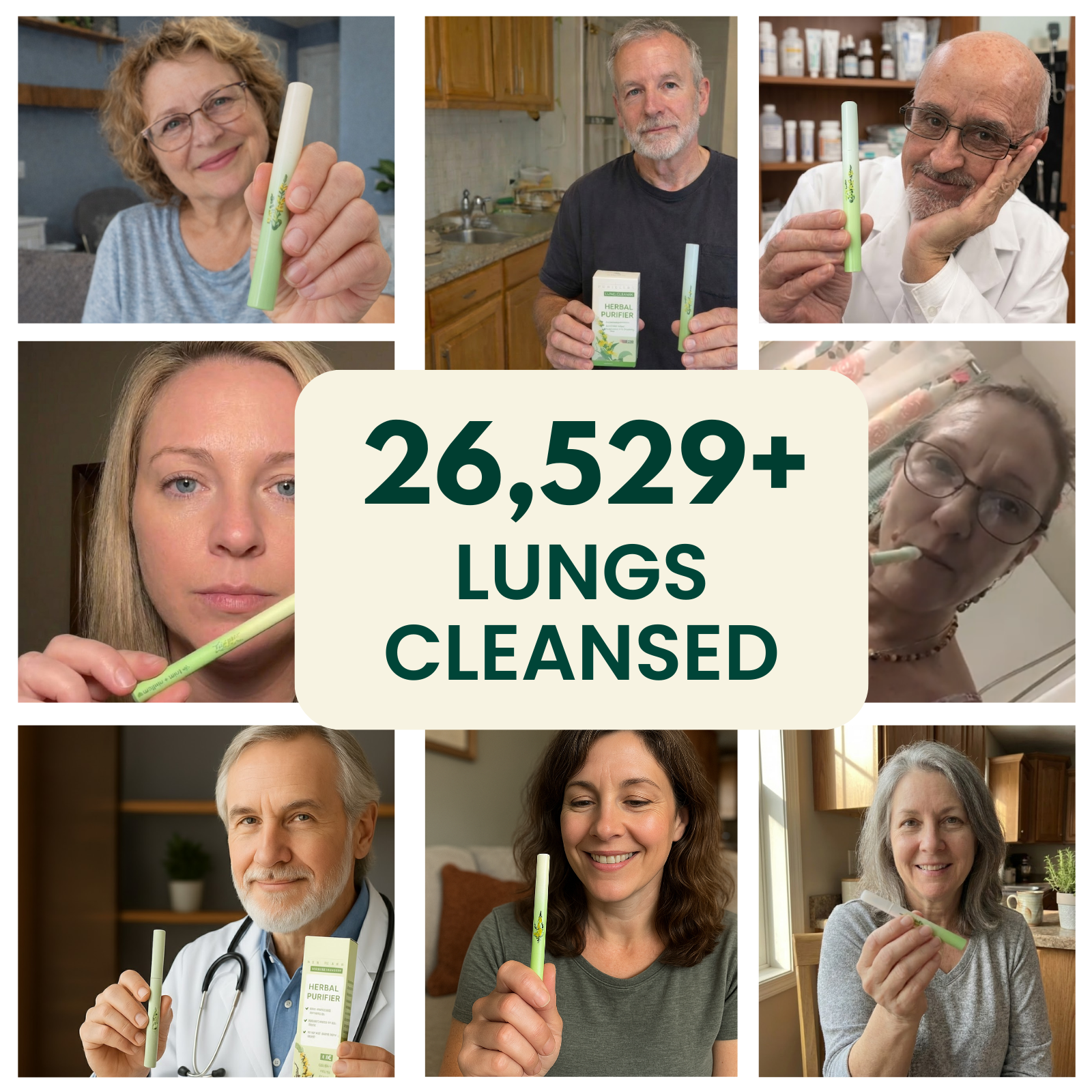 Herbal Respiratory Inhaler For Smoke Cessation And Ritual Use