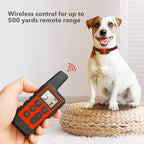 TerraGuard Pro Su Geçirmez Köpek Eğitim Tasması, Beş Yüz Metre Menzilli