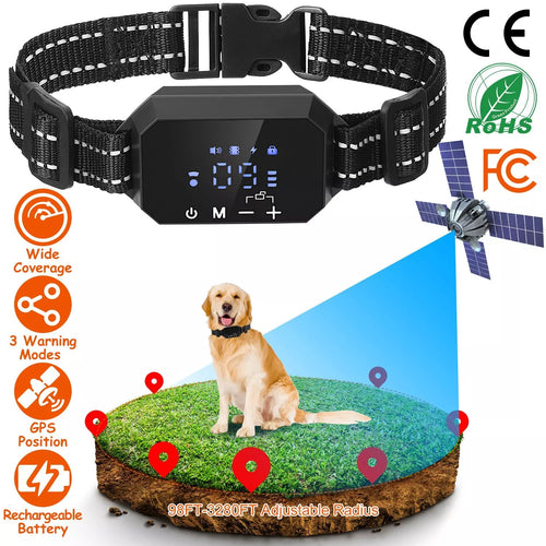 Cerca Sem Fios GPS Pro AstraGuard Para Cães Com Limite De 30–1000m