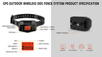 מערכת גדר אלחוטית GPS לכלבים CanineGuard Pro לשימוש חיצוני