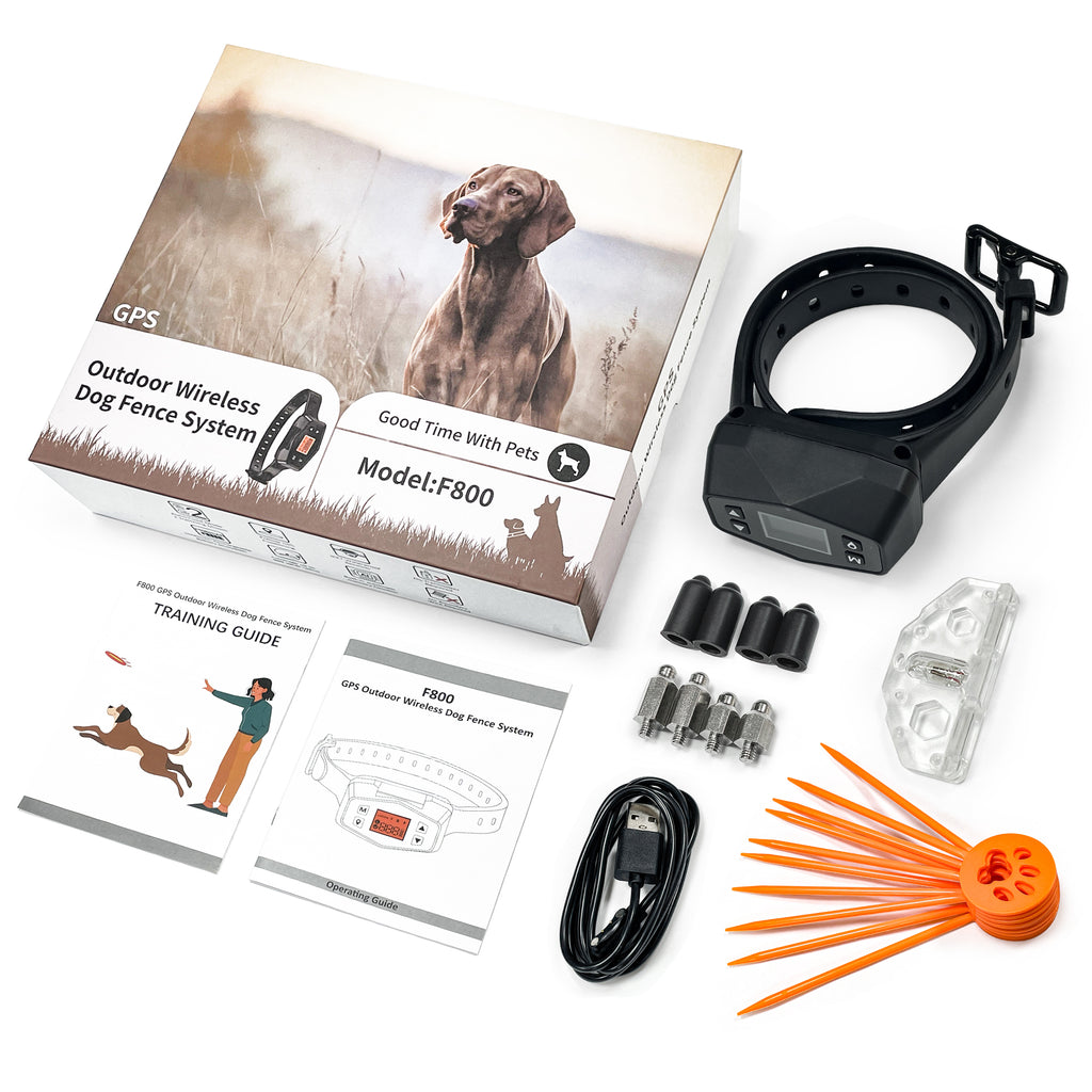 Recinzione GPS per Animali Domestici Pawfey da Esterno con Confine Wireless per Cani