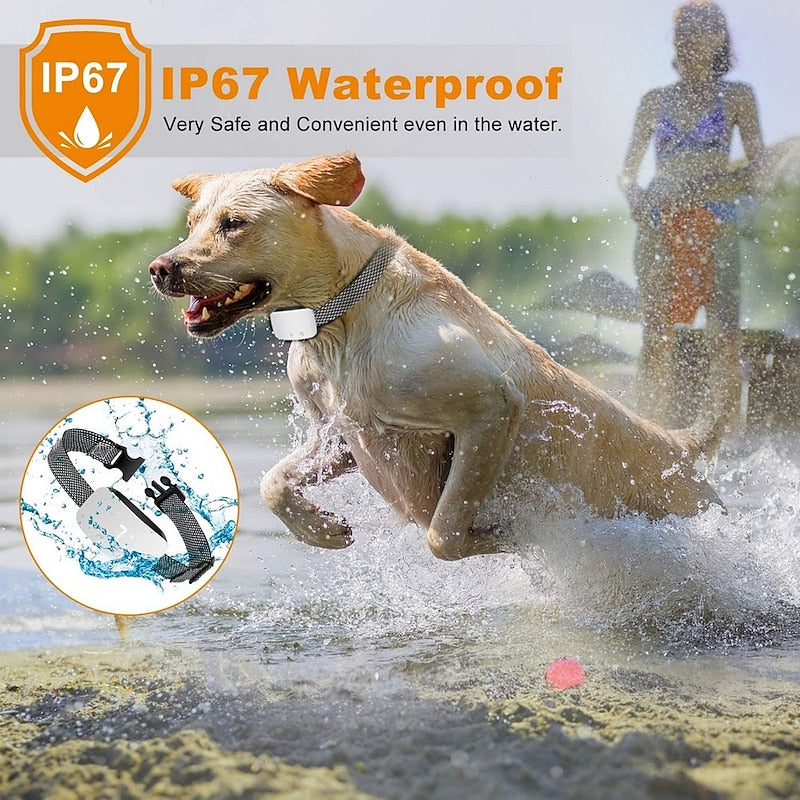 NovaPup Oplaadbare Touchscreen Blaashalsband Waterdicht