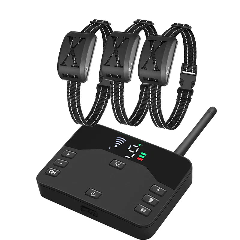 FidoFence Pro Advanced Wireless Dog Boundary System With Collar, 9–240 Meters