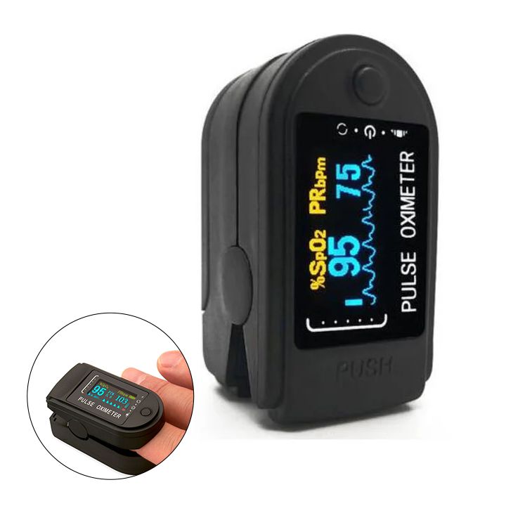 PulseNova Compact Fingertip Oximeter With One Button Readout