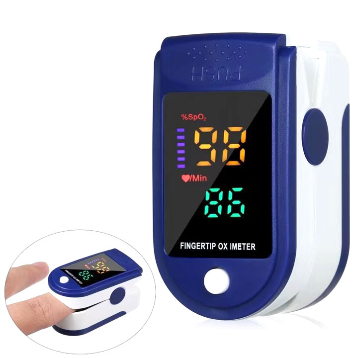 PulseNova Compact Fingertip Oximeter With One Button Readout