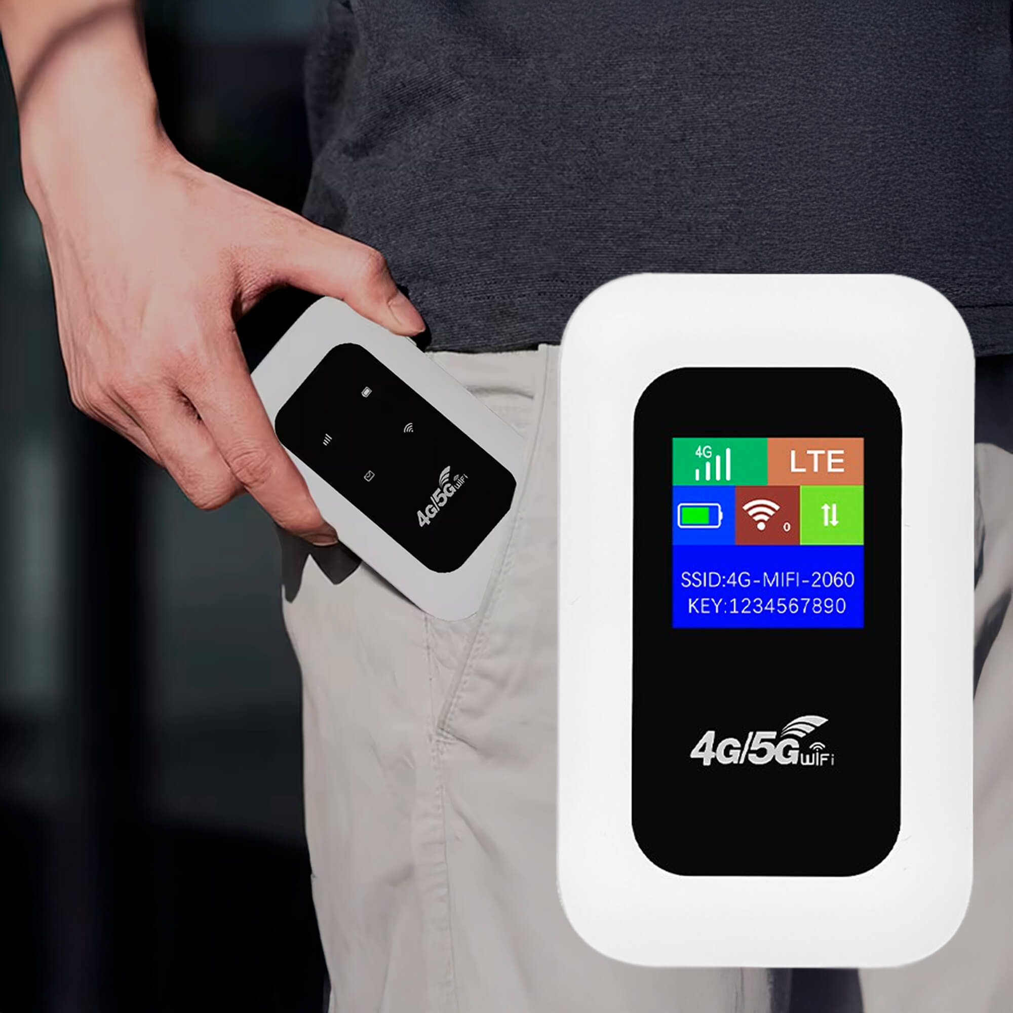 RoamWave 5G Portable WiFi Hotspot For Travel Or Home Use