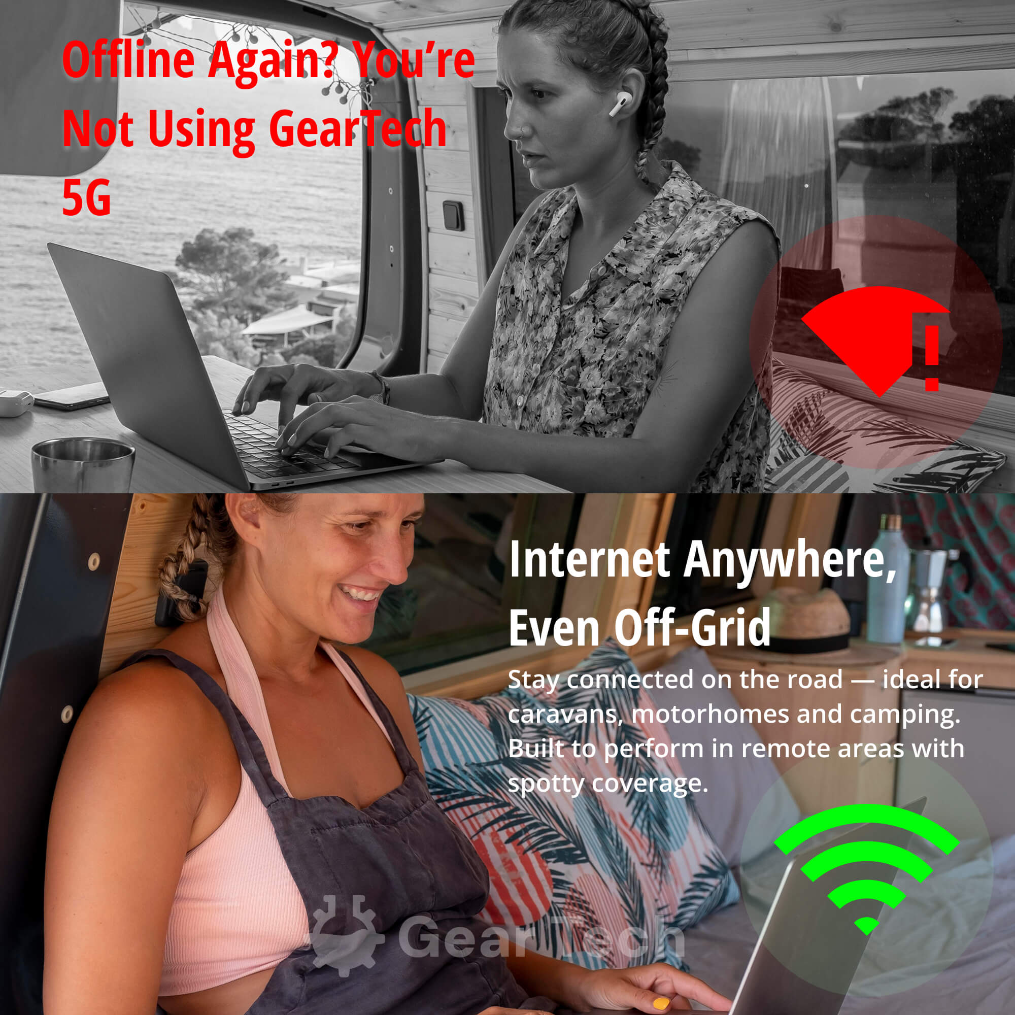 RoamWave 5G Portable WiFi Hotspot For Travel Or Home Use
