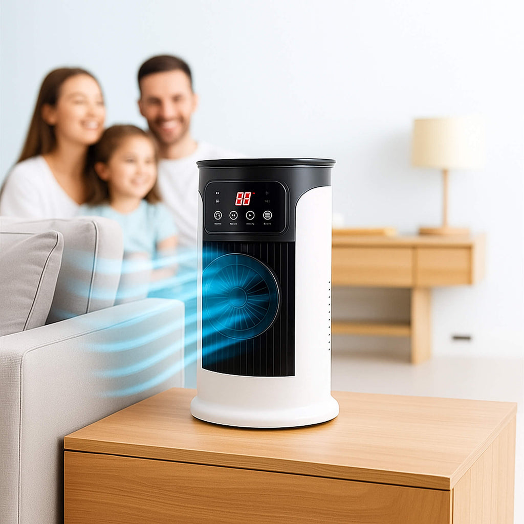 Climatiseur portable sans fenêtre Lyra à haute efficacité énergétique pour chambres universitaires
