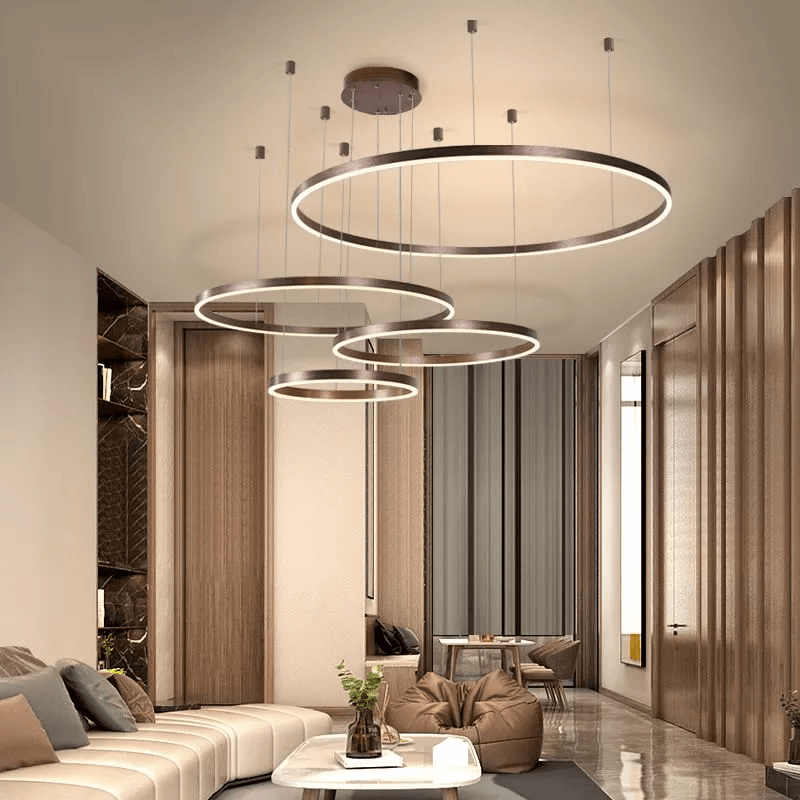 Kirrea LED Circular Pendant Light for Living Room Fixture