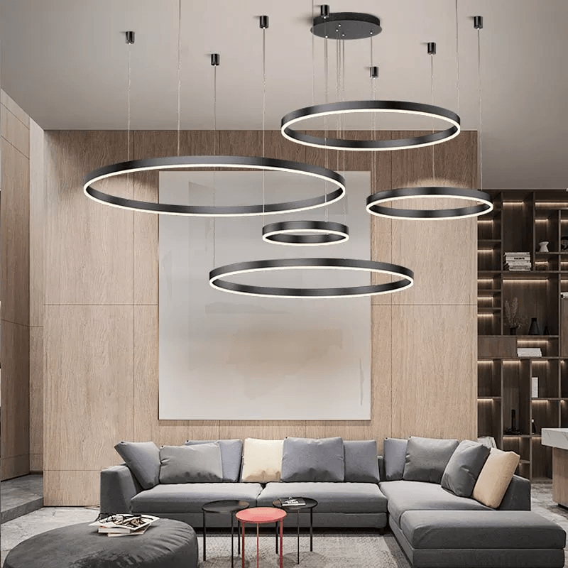 Kirrea LED Circular Pendant Light for Living Room Fixture