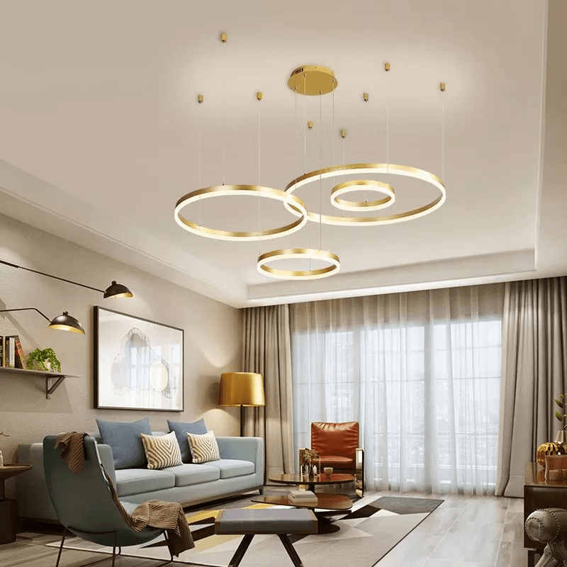 Kirrea LED Circular Pendant Light for Living Room Fixture