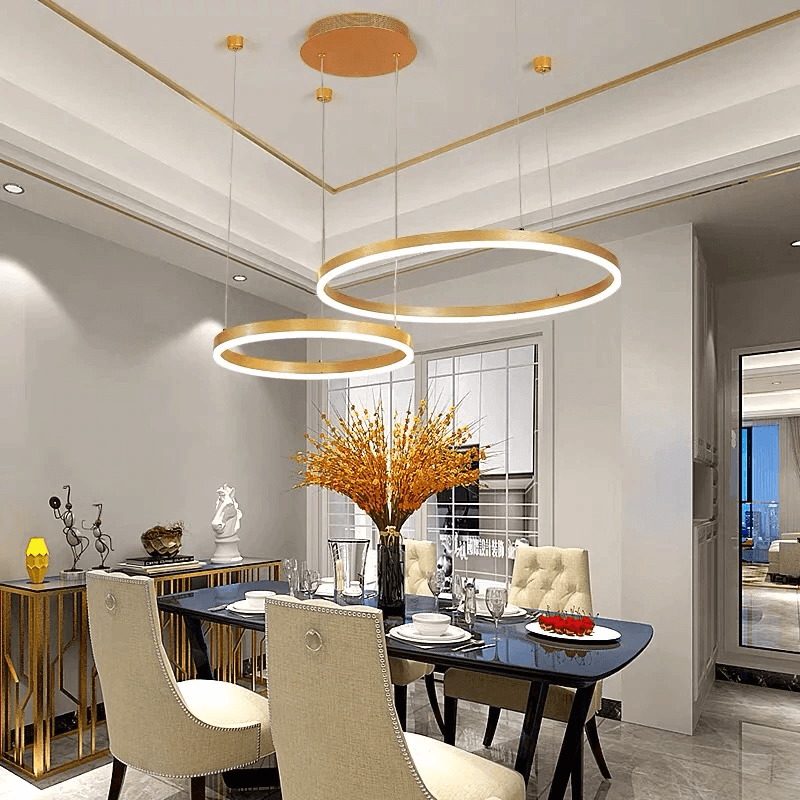 Kirrea LED Circular Pendant Light for Living Room Fixture