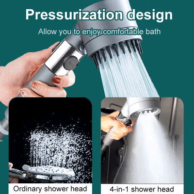 AeroPulse Showerhead Boosts Water Pressure Up To 200 Percent