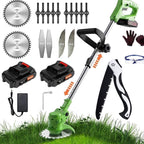 VerdaPro 24V Cordless Trimmer For Lawn Edges 18,000 RPM