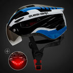 Velora unisex cykelhjelm med LED-lys bagpå