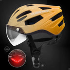 Velora unisex cykelhjelm med LED-lys bagpå