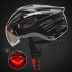 Velora unisex cykelhjelm med LED-lys bagpå