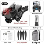 Drone RG106 Pro dotato di imaging 8K e doppia fotocamera, GPS, motori brushless