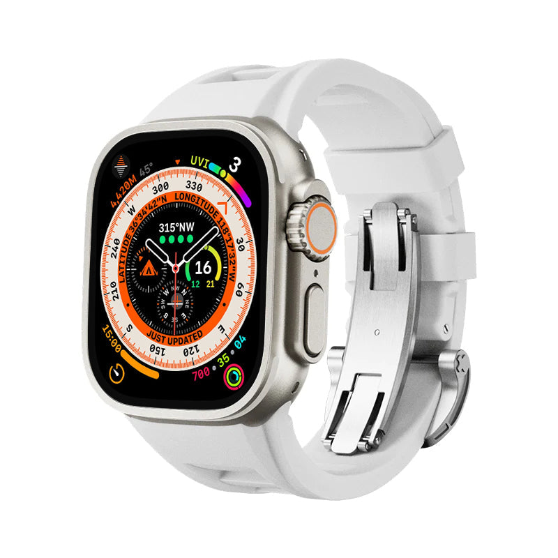 Zephra Sport FKM Replacement Band For Apple Watch Accessory