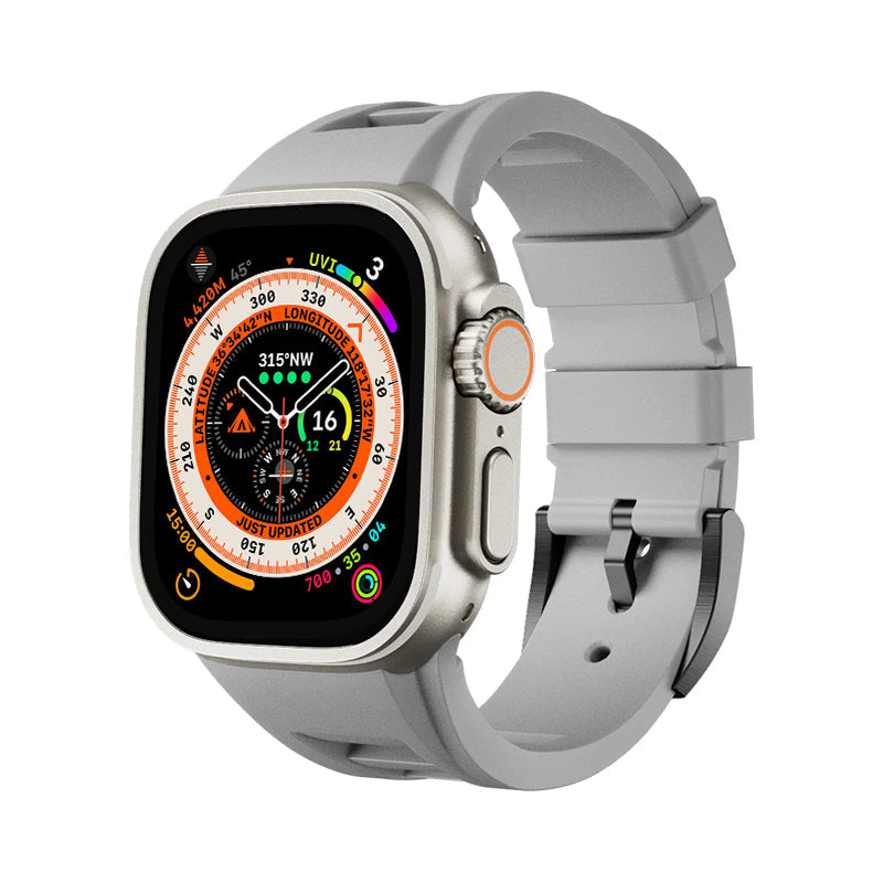 Zephra Sport FKM Replacement Band For Apple Watch Accessory