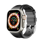 Zephra Sport FKM Ersatzarmband für Apple Watch Zubehör