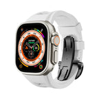 Zephra Sport FKM Ersatzarmband für Apple Watch Zubehör