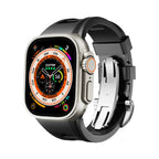 Zephra Sport FKM Ersatzarmband für Apple Watch Zubehör