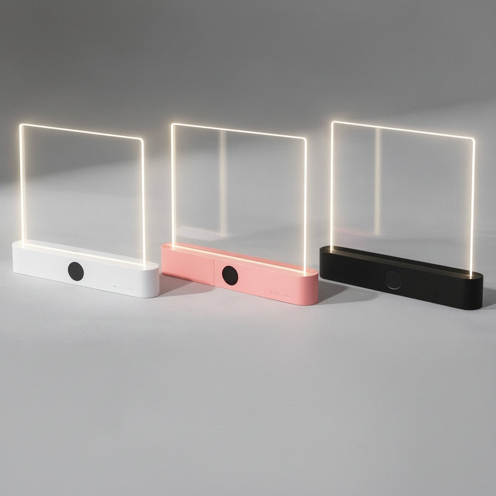 Luz de Leitura LED de Painel Recarregável por USB para Leitura Noturna