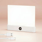 Luz de Leitura LED de Painel Recarregável por USB para Leitura Noturna