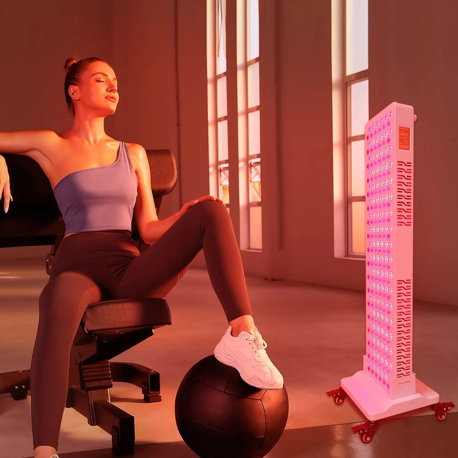 RLPRO Nine Wave Red Light Panel For Skin Health At Home
