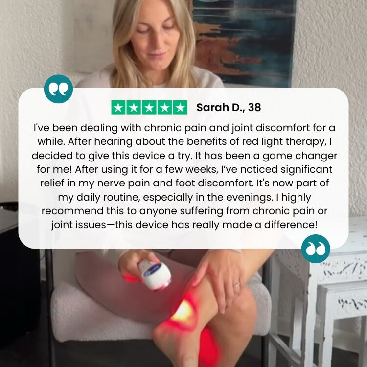LumaPulse Cordless Laser Wand For Fast Pain And Inflammation Relief