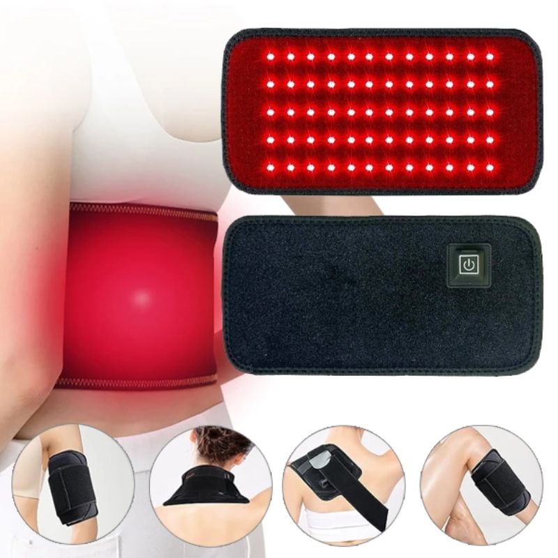 Tragbares rotes LED-Lichtpad für die häusliche Erholung und den täglichen Gebrauch