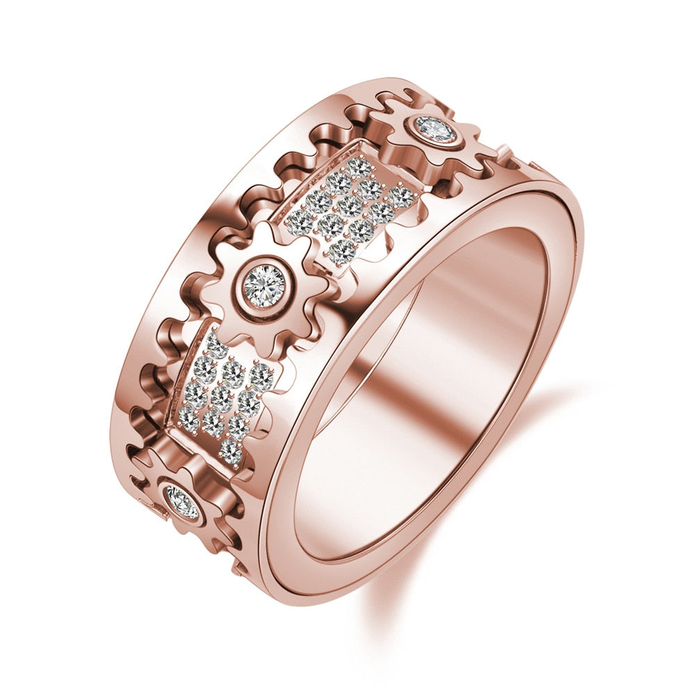 Spinfinity-ring med spinnerbevegelse for profesjonell stressavlastning