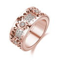Spinfinity-ring med spinnerbevegelse for profesjonell stressavlastning