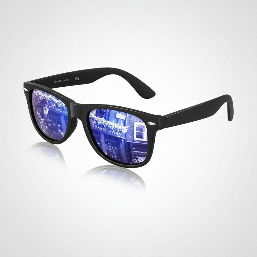 Óculos de Sol Polarizados Unissexo Estilo Anos 80 com Proteção UV400