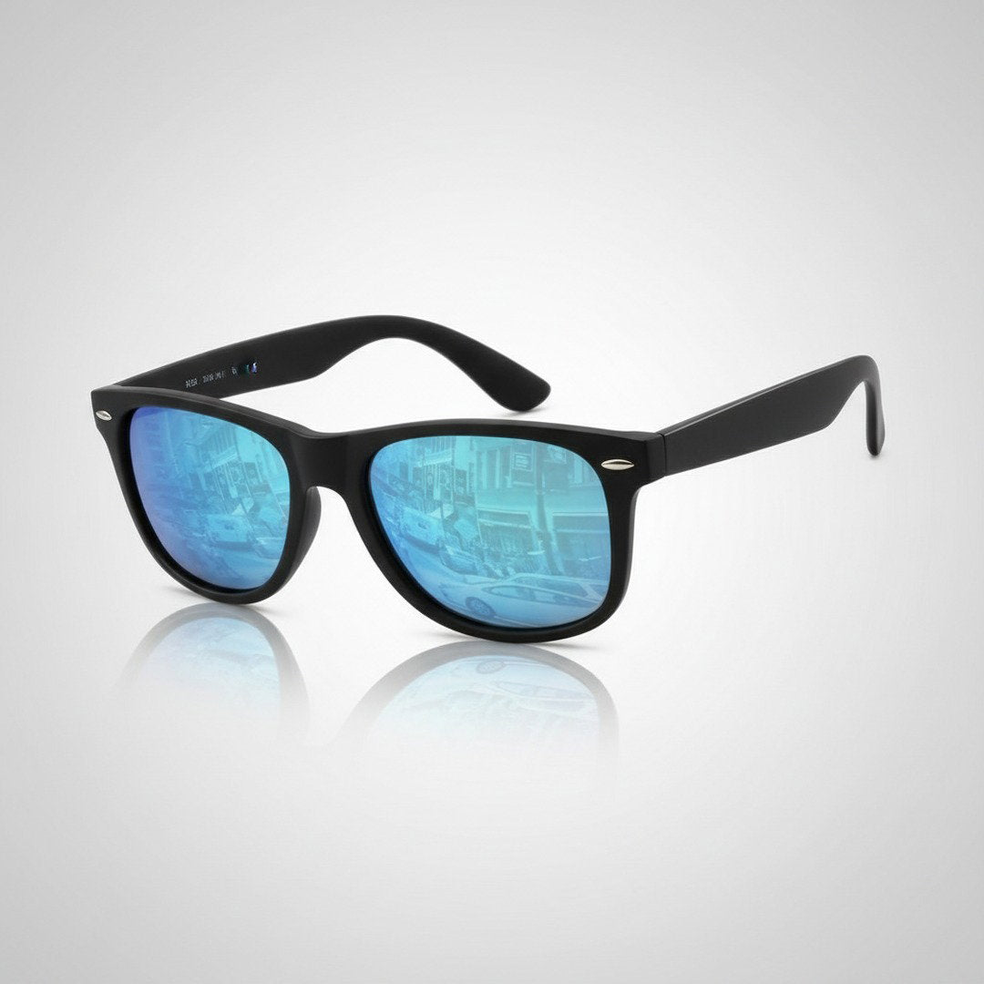Óculos de Sol Polarizados Unissexo Estilo Anos 80 com Proteção UV400