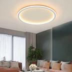 Round LED Ceiling Light in Scandinavian Style for Living Room and Bedroom