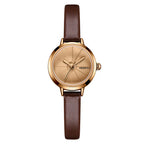 Timeless Mini Leather Watch For Women With Vintage Charm