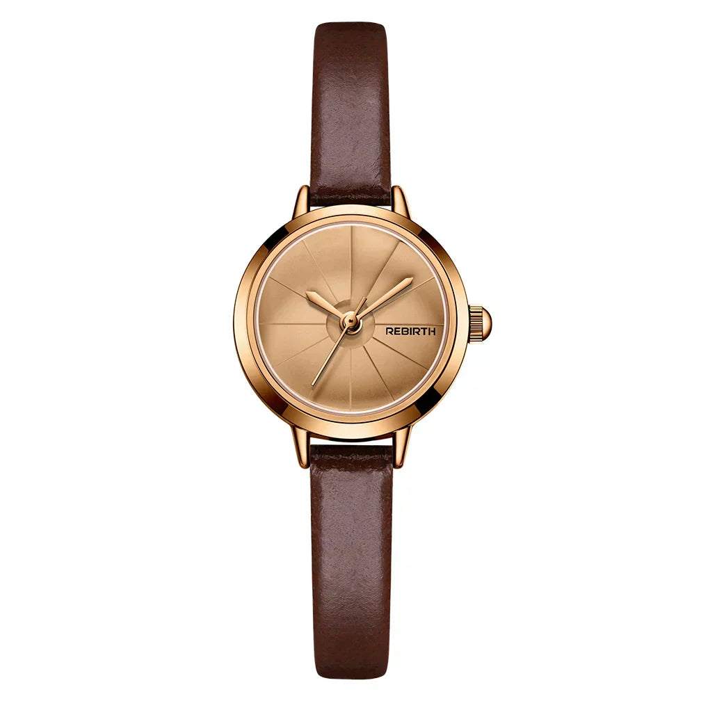 Timeless Mini Leather Watch For Women With Vintage Charm