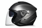 Versatile Half-Helmet with Dual-Lens System