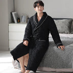 Robe de Banho Acolchoado CozyLayer para Conforto e Calor no Inverno