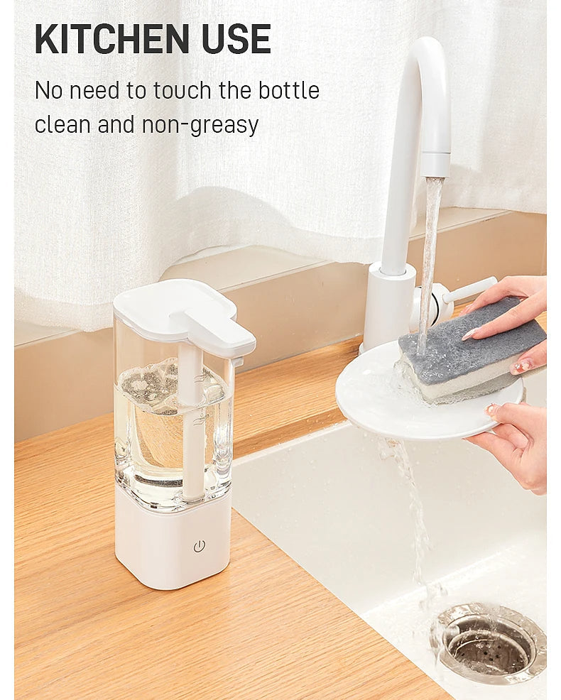Touchless Home Soap Dispenser With Motion Sensor For Clean Hands