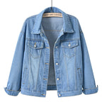 Veste en jean à boutons Harborline Everyday pour femmes