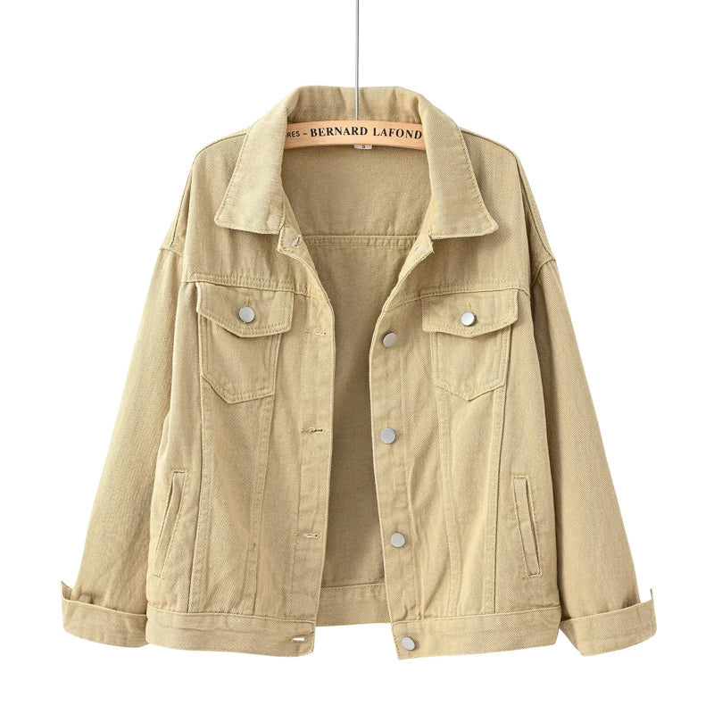 Veste en jean à boutons Harborline Everyday pour femmes