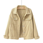 Veste en jean à boutons Harborline Everyday pour femmes